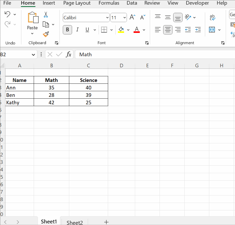 Lock Cells in Excel - Pitman